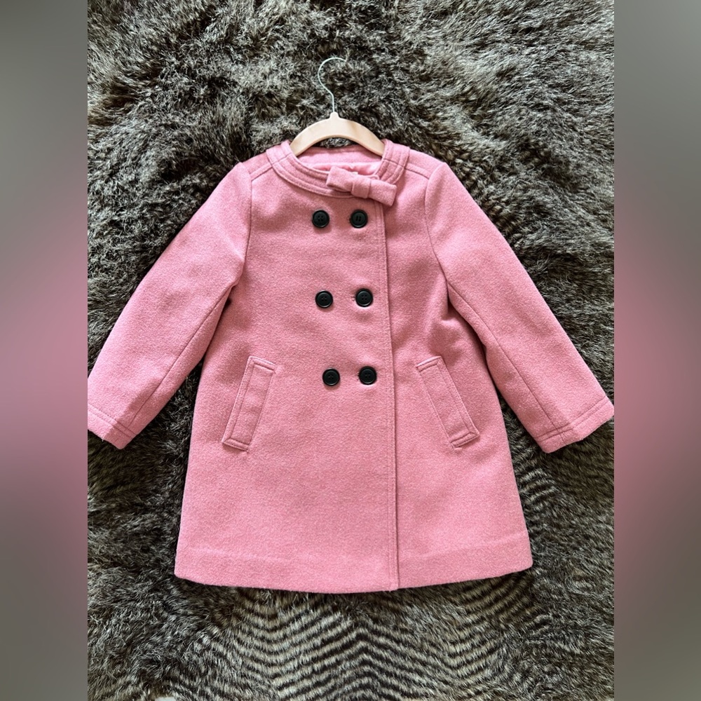 Edgehill Collection Little Girl Pink Coat